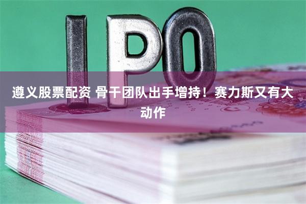 遵义股票配资 骨干团队出手增持！赛力斯又有大动作